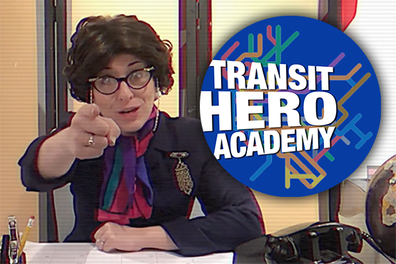 Transit Hero Academy at the New York Transit Museum